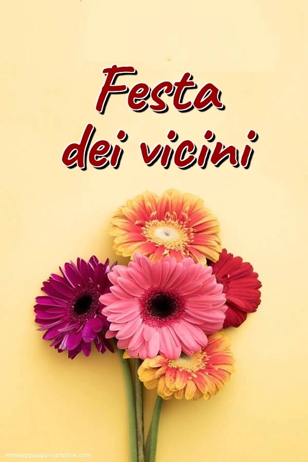 Festa dei vicini Festa dei vicini