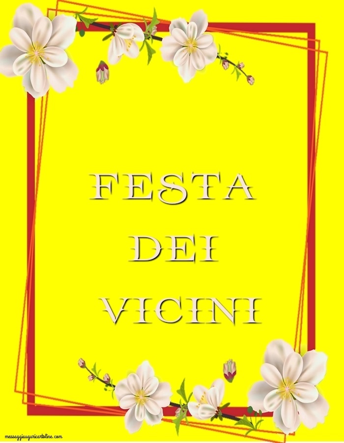 Festa dei vicini Festa dei vicini