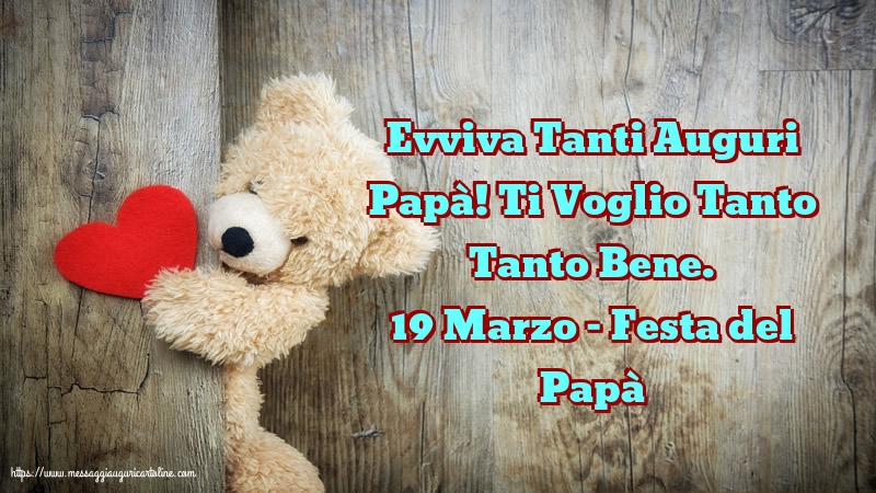19 Marzo - Festa del Papà