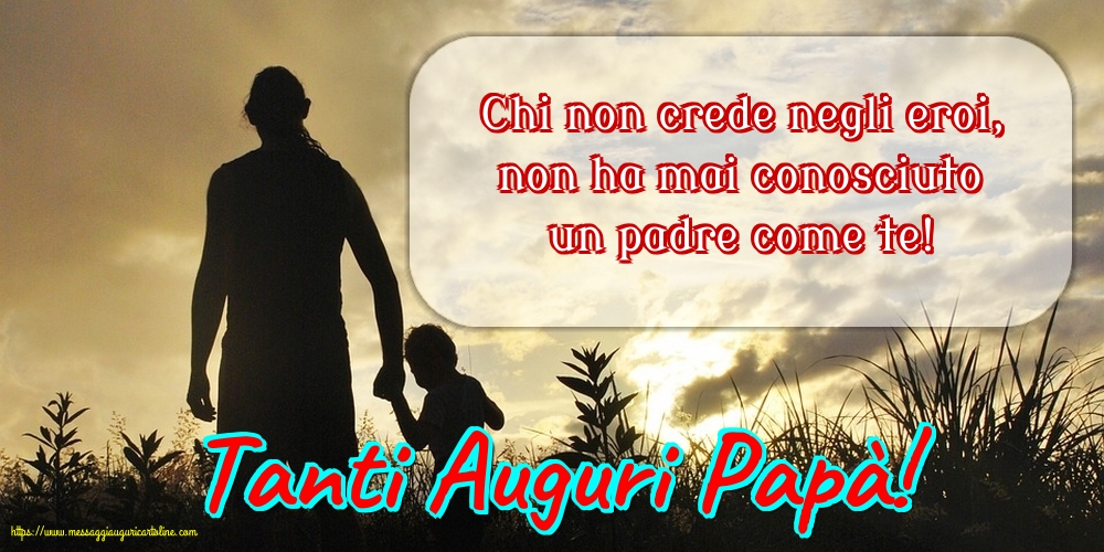 Tanti Auguri Papà!