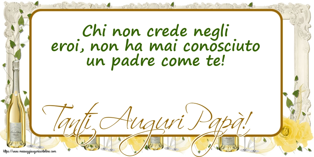 Festa del Papà Tanti Auguri Papà!