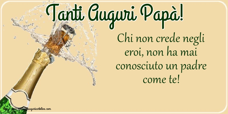 Festa del Papà Tanti Auguri Papà!