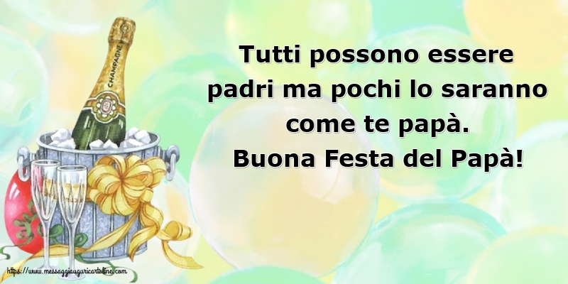 Festa del Papà Buona Festa del Papà!