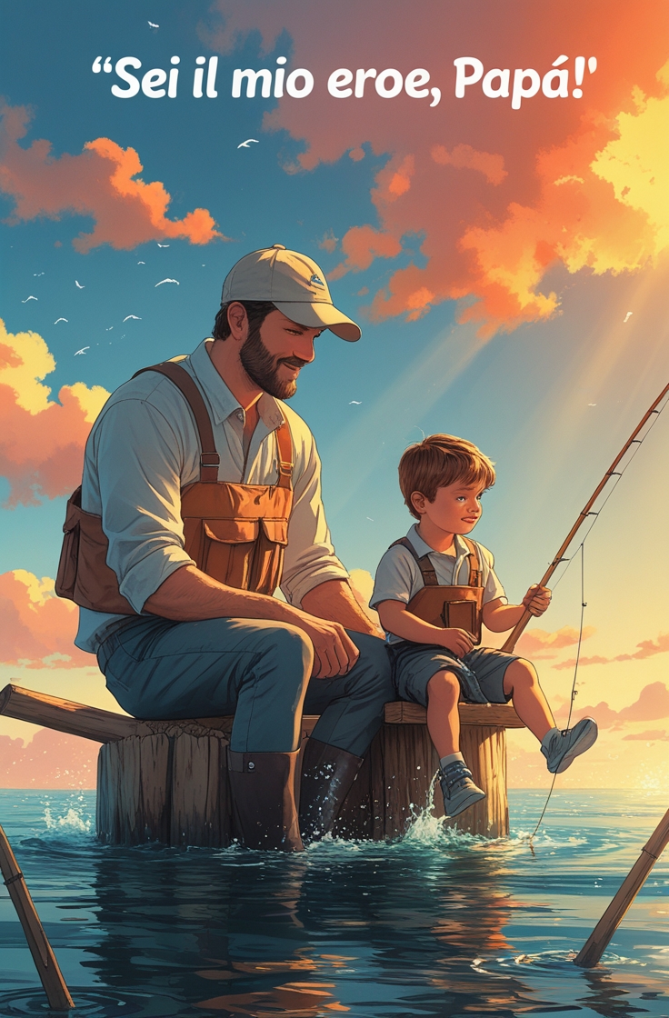 Sei il mio eroe, papà!
