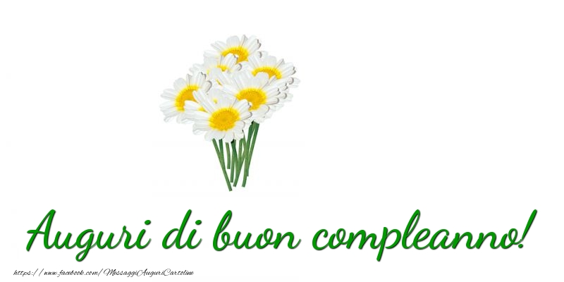 Auguri di buon compleanno!