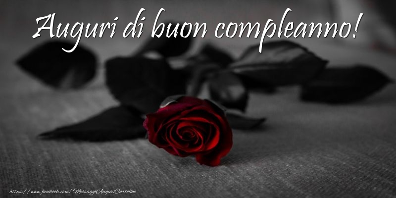 Auguri di buon compleanno!