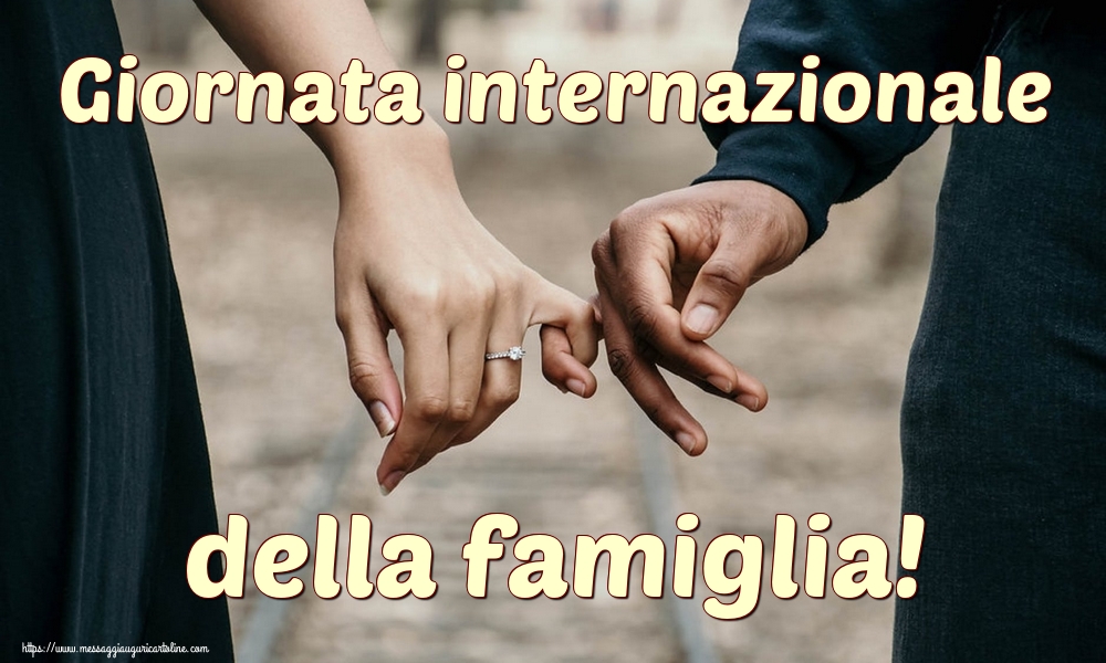 Giornata internazionale della famiglia!