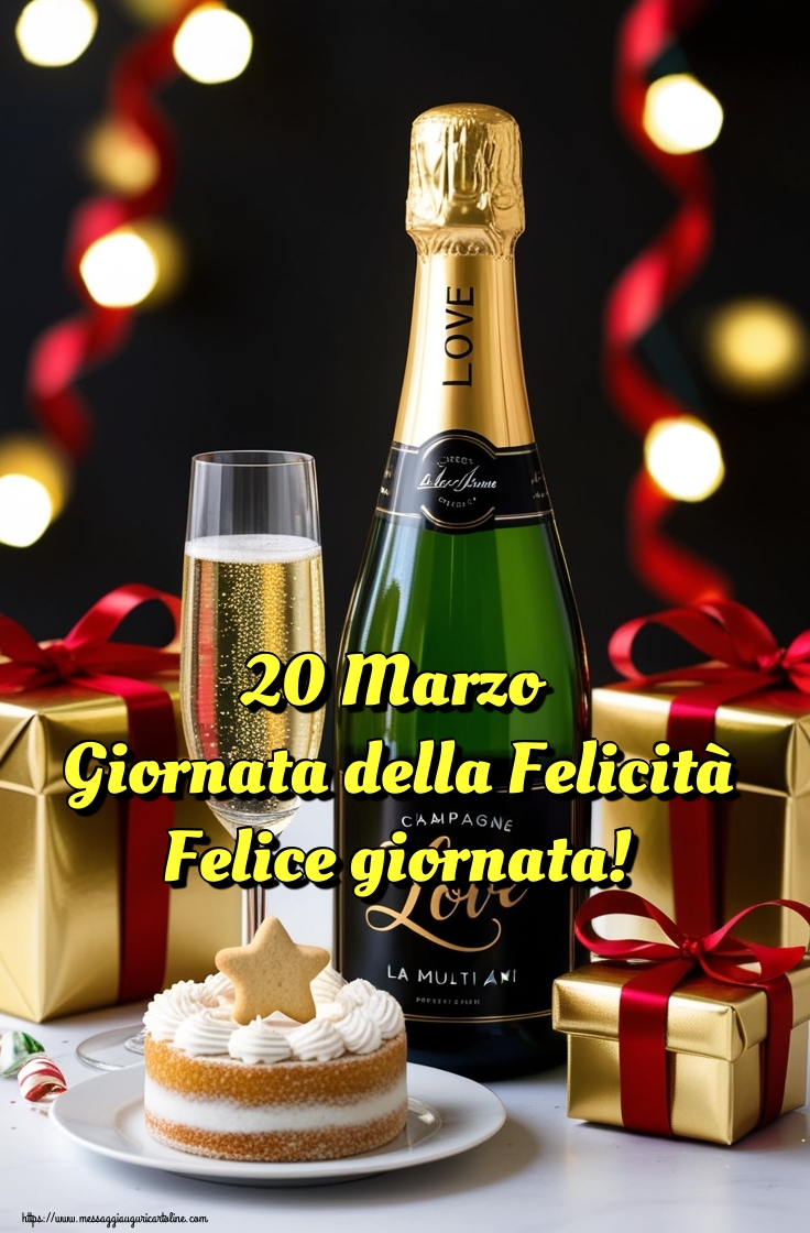 20 Marzo Giornata della Felicità Felice giornata!