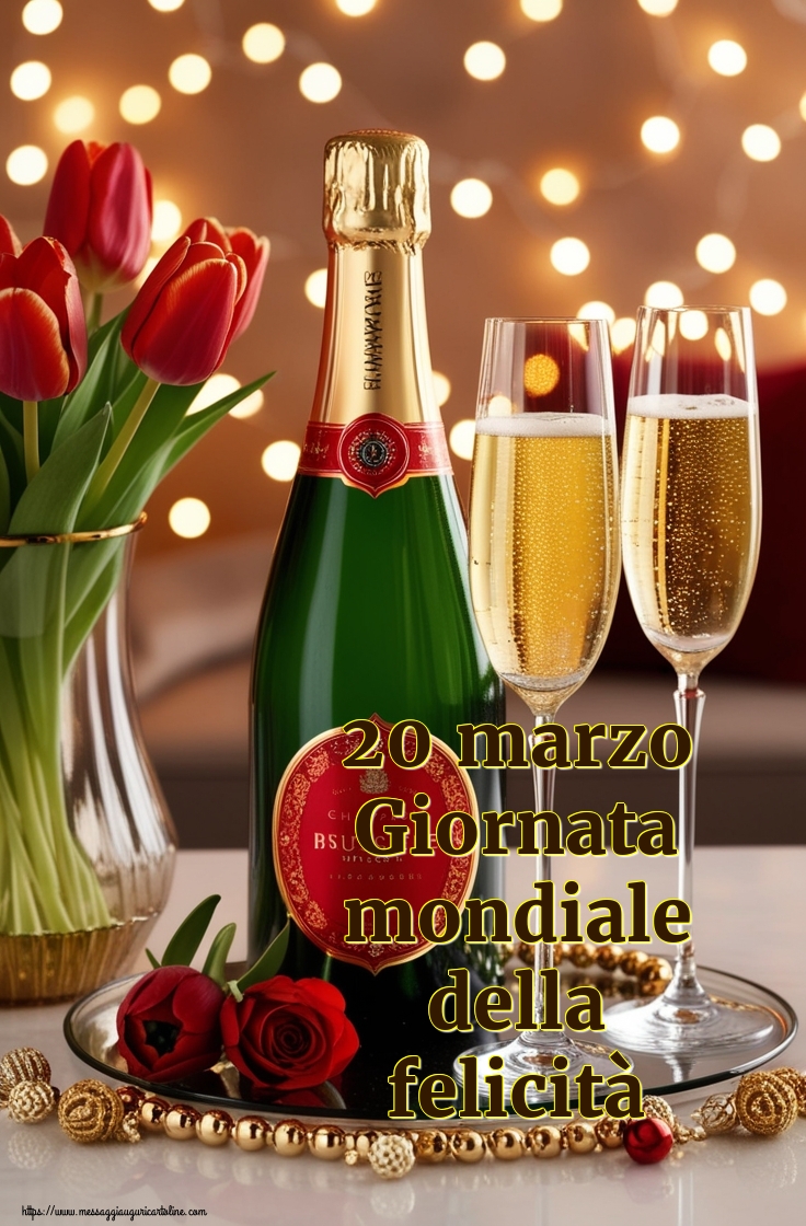 20 marzo Giornata mondiale della felicità