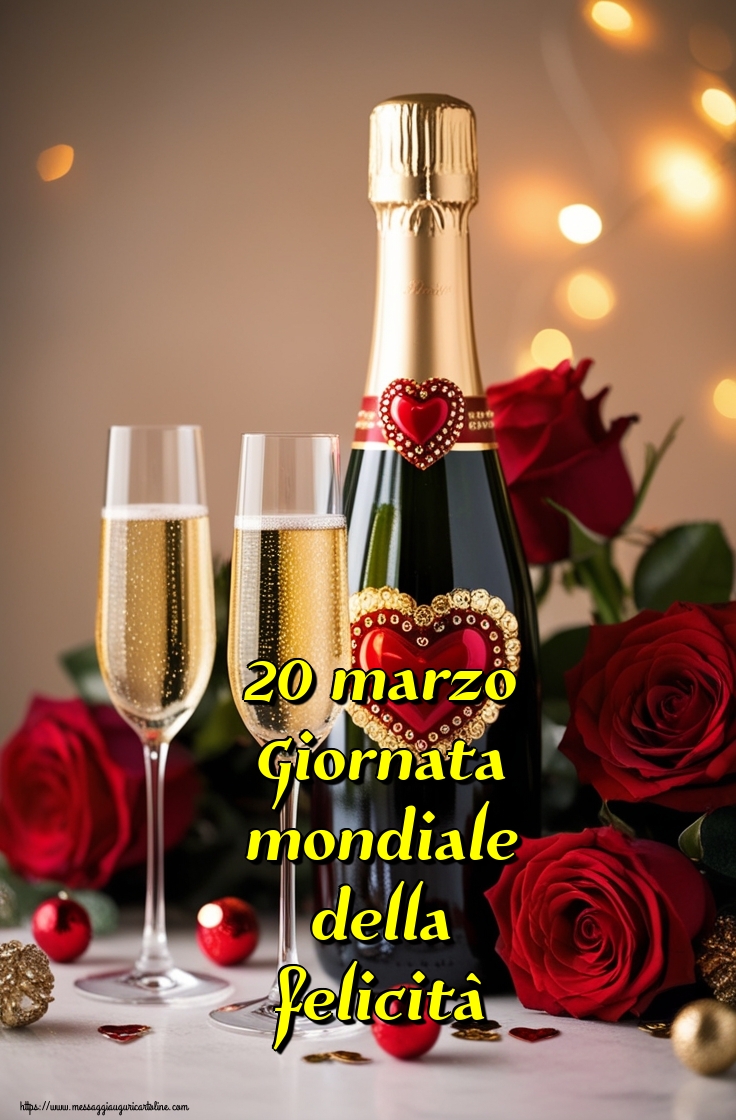 20 marzo Giornata mondiale della felicità