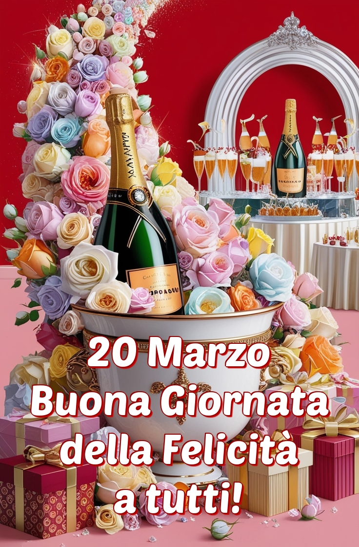 20 Marzo Buona Giornata della Felicità a tutti!
