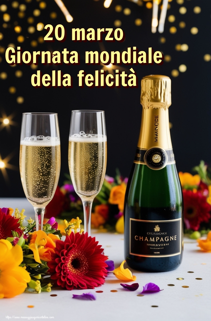 20 marzo Giornata mondiale della felicità