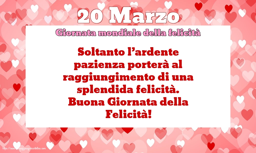 Giornata Internazionale della Felicità 20 Marzo - Giornata mondiale della felicità