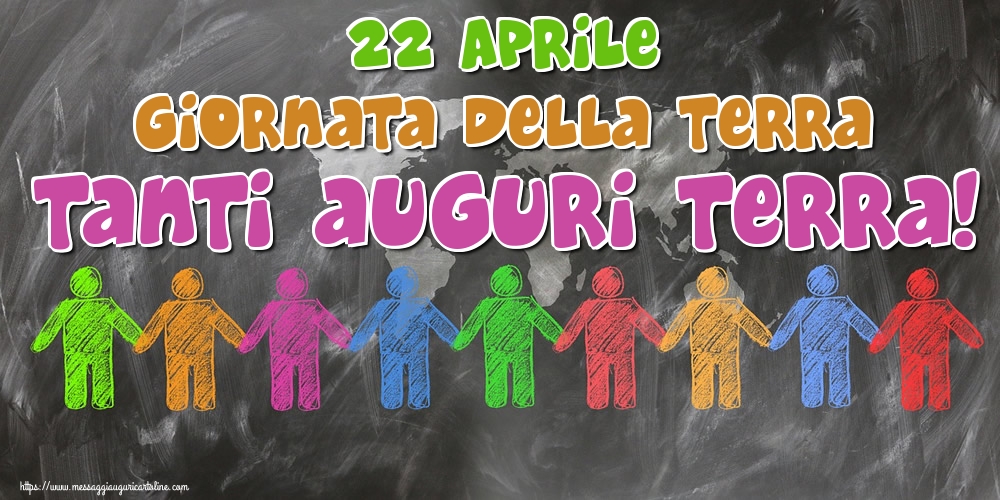 22 Aprile Giornata della Terra Tanti auguri Terra!