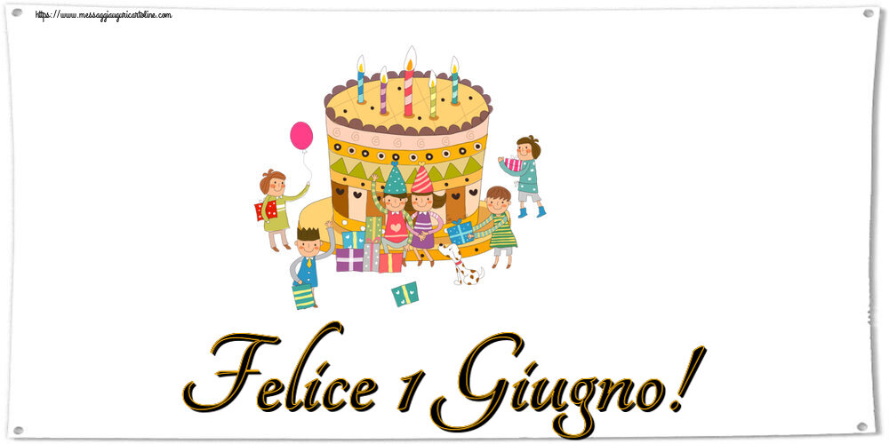 Giornata Internazionale del Bambino Felice 1 Giugno!