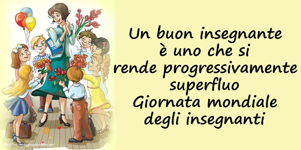 Giornata mondiale degli insegnanti Giornata mondiale degli insegnanti