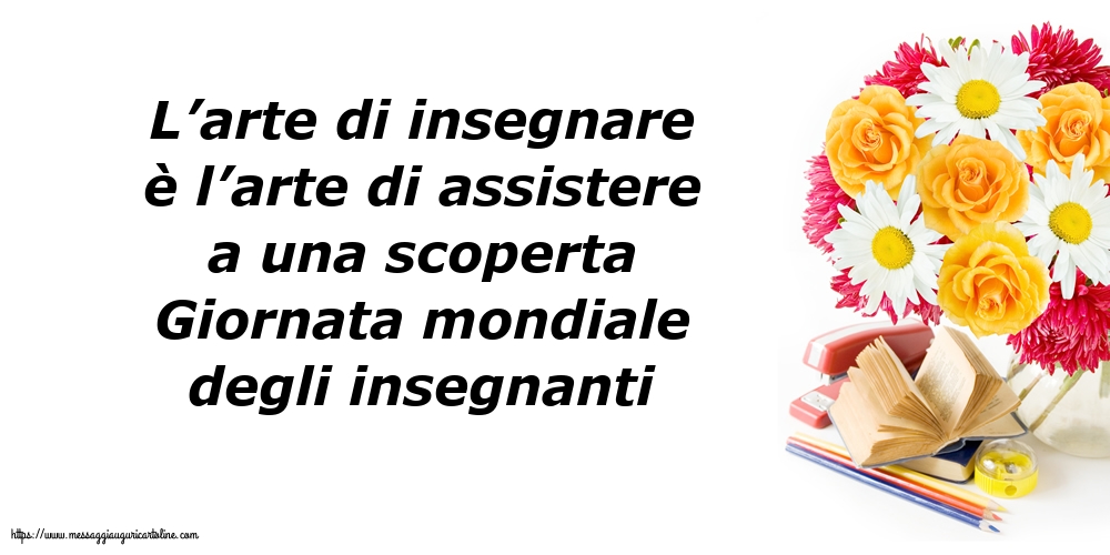 Giornata mondiale degli insegnanti Giornata mondiale degli insegnanti