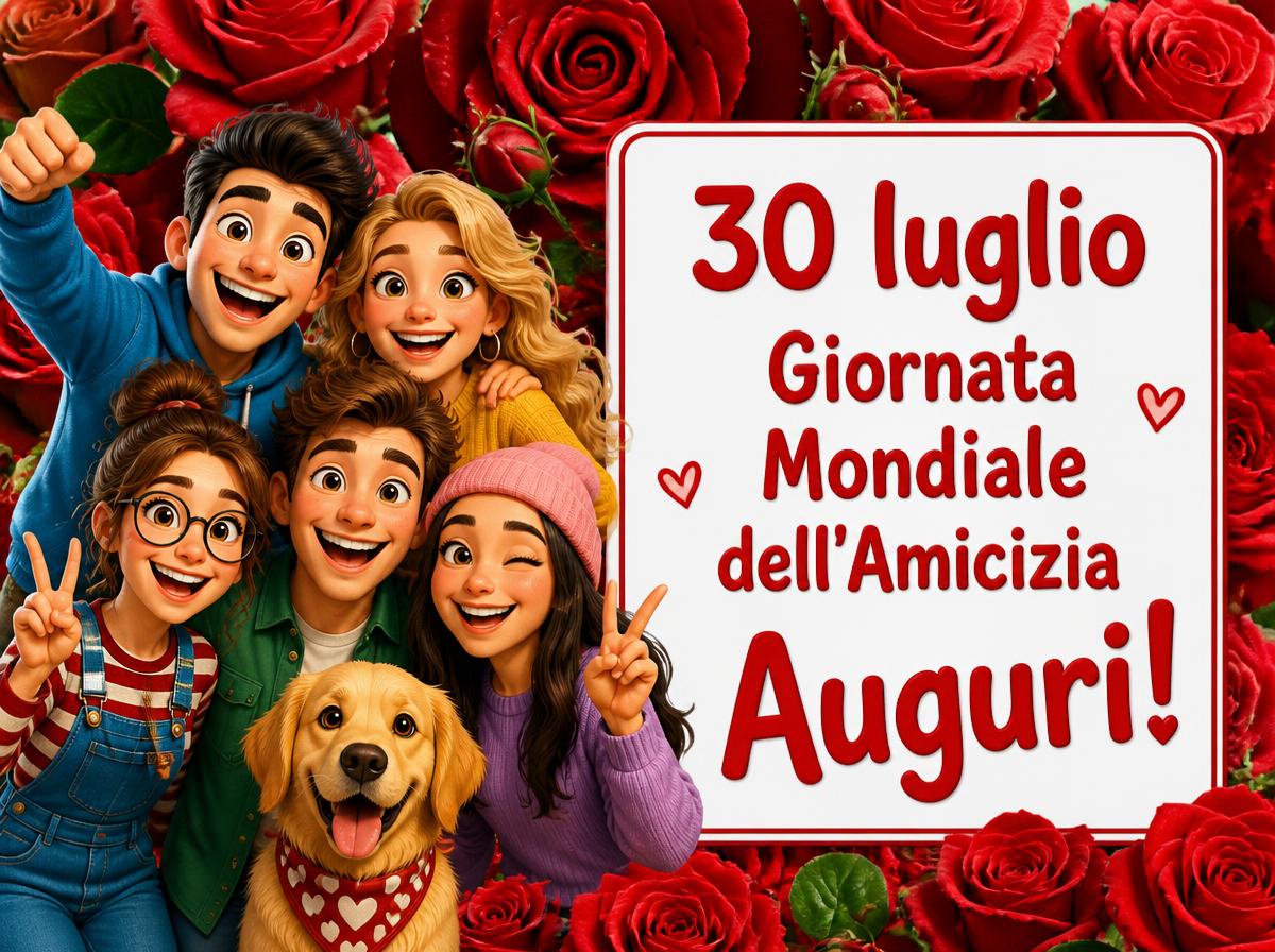 30 luglio Giornata Mondiale dell'Amicizi