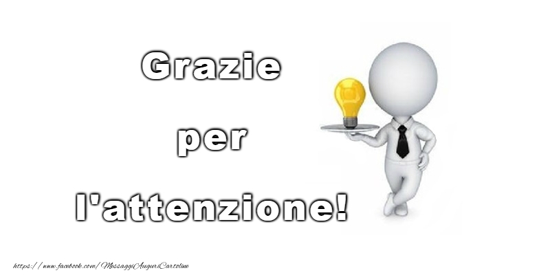 Grazie!