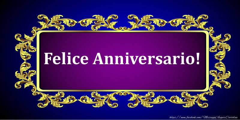 Felice Anniversario!