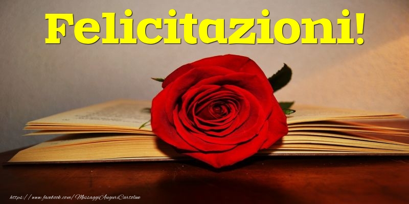 Felicitazioni!