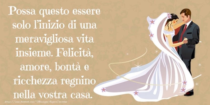 Buon Anniversario di Matrimonio! Auguri!