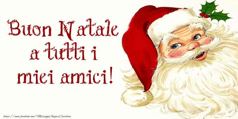 Buon Natale a tutti i miei amici!