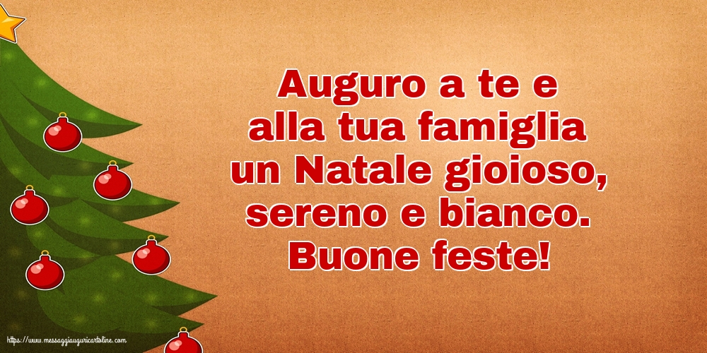Natale Buone feste!