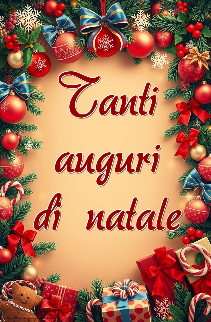 Tanti auguri di natale