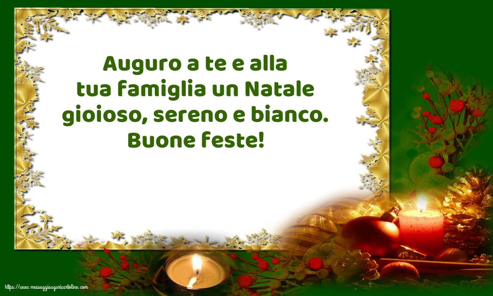 Natale Buone feste!