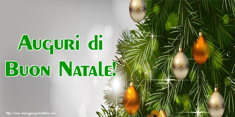 Auguri di Buon Natale!