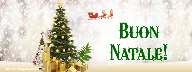 Cartoline di Natale - Buon Natale! - messaggiauguricartoline.com