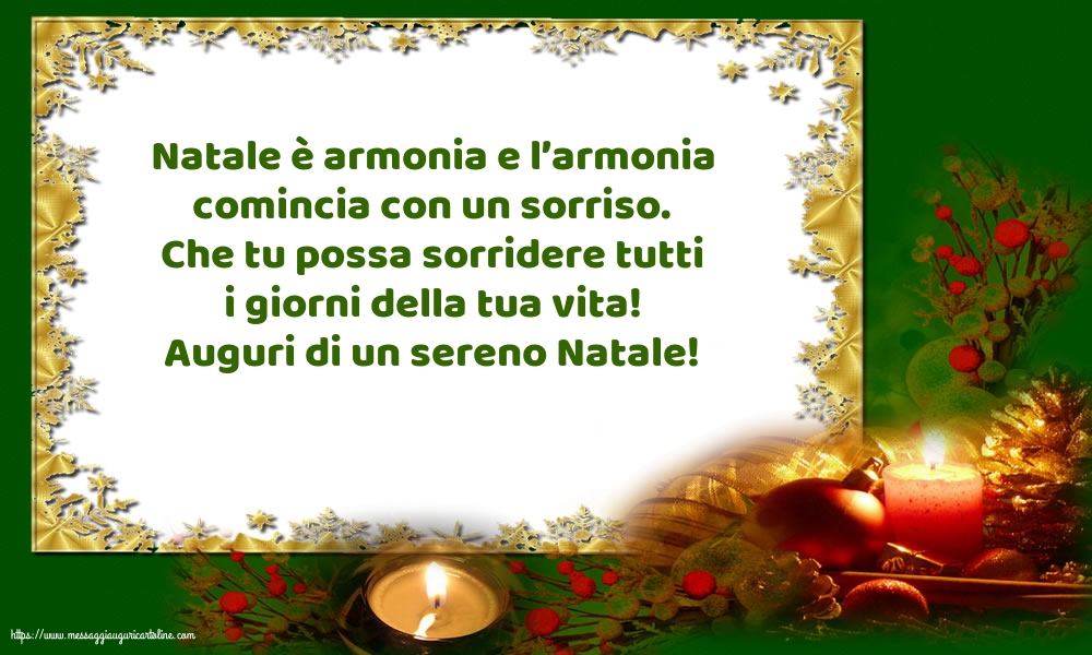 Auguri di un sereno Natale!