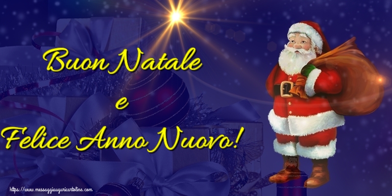 Buon Natale e Felice Anno Nuovo!