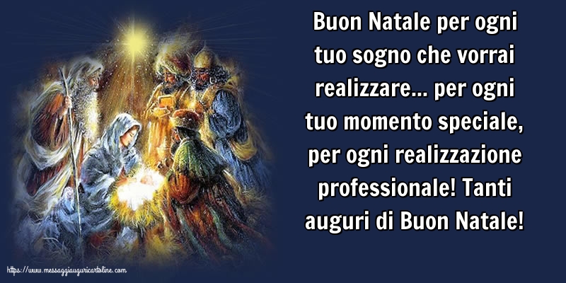 Tanti auguri di Buon Natale!