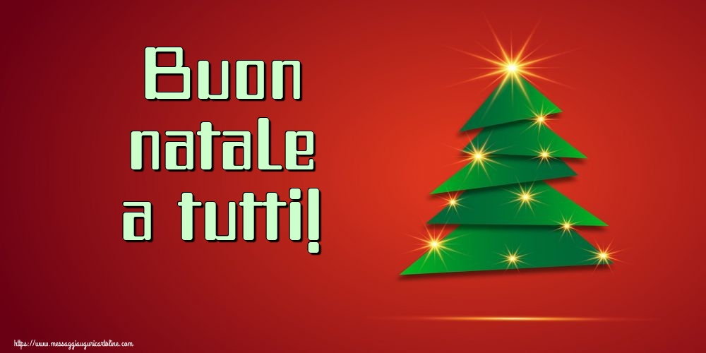 Buon natale a tutti!