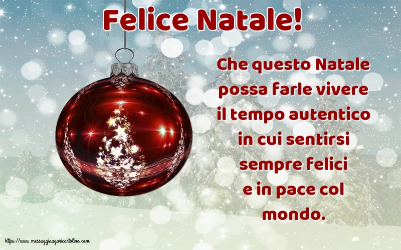 Natale Felice Natale!