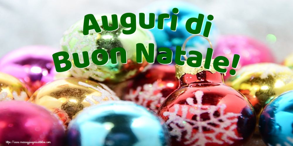 Auguri di Buon Natale!