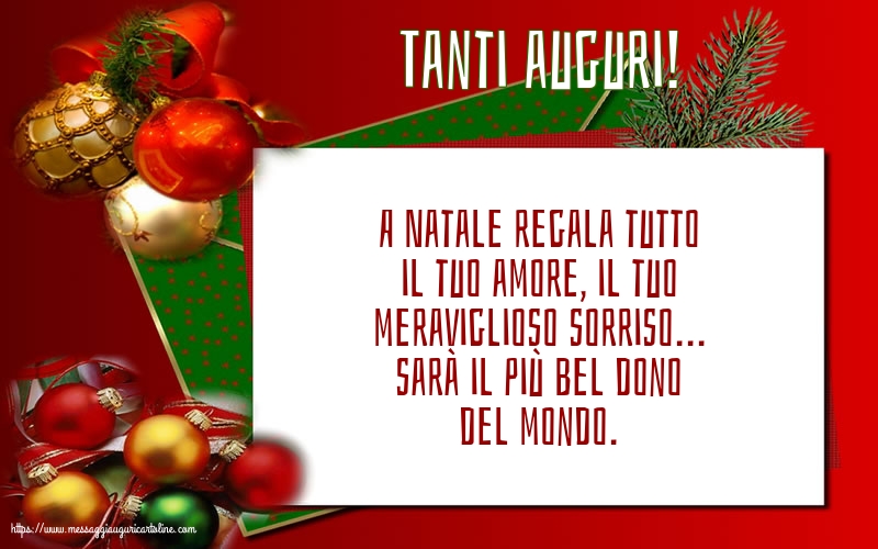 Natale Tanti auguri!