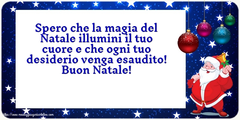 Natale Buon Natale!