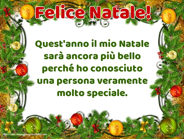 Natale Felice Natale!