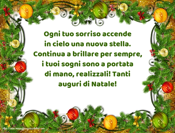 Natale Tanti auguri di Natale!