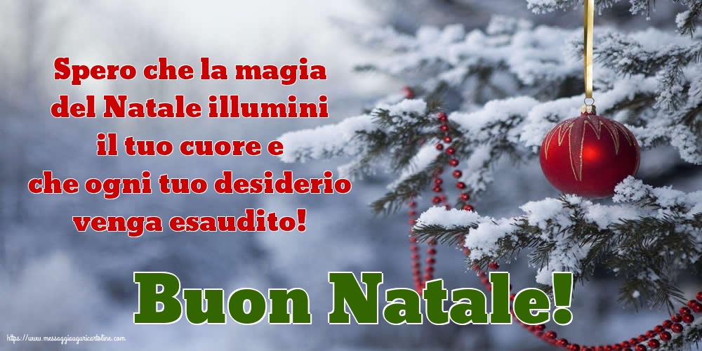 Natale Buon Natale!