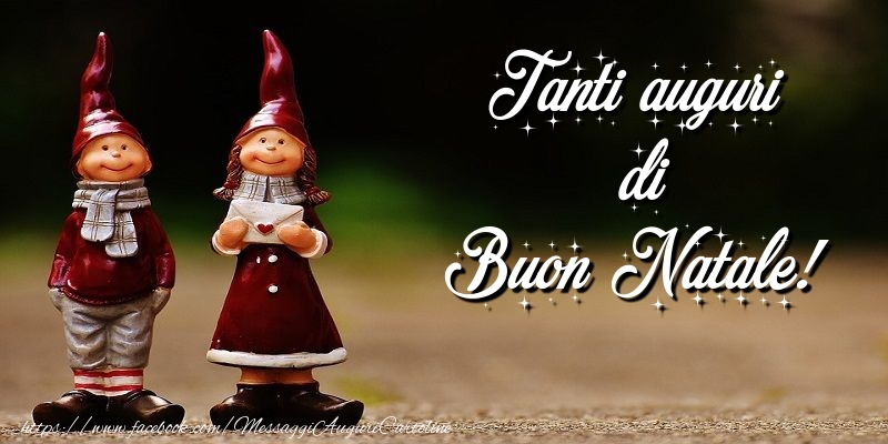 tanti auguri di Buon Natale