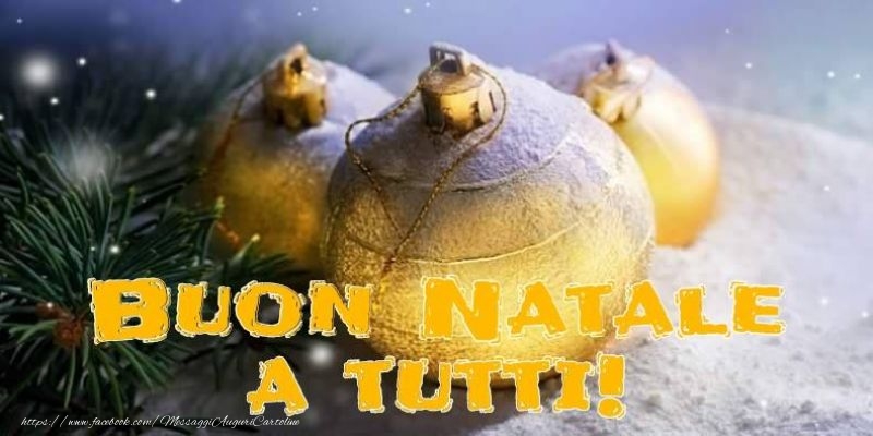Auguri di Buon Natale!