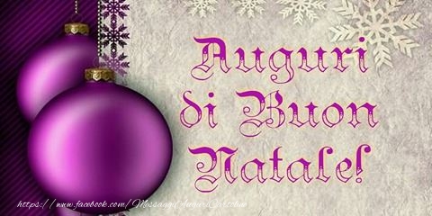 Auguri di Buon Natale!
