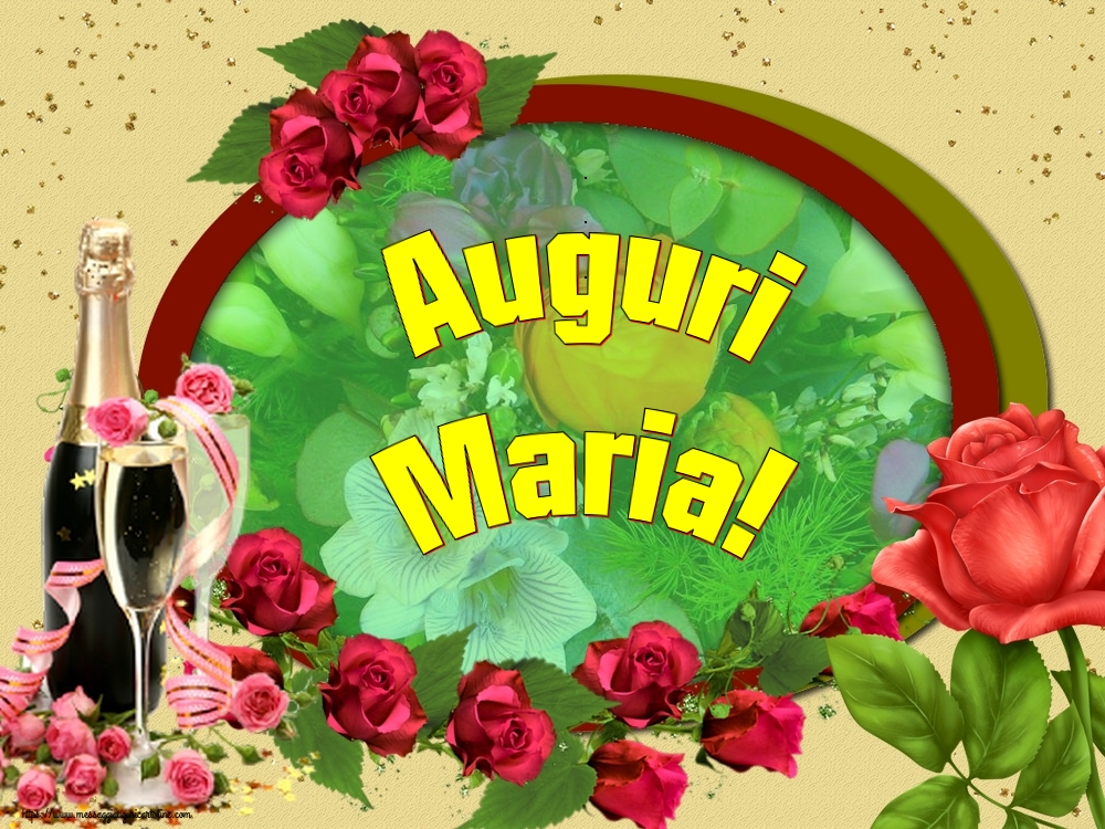 Auguri Maria!