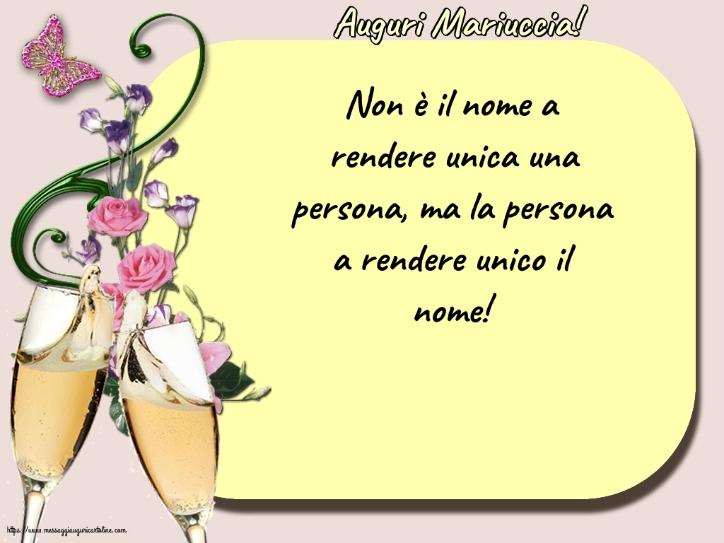 Auguri Mariuccia!