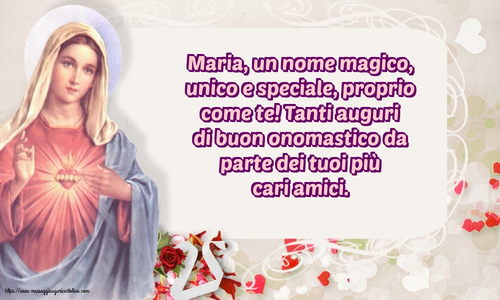 Maria, un nome magico