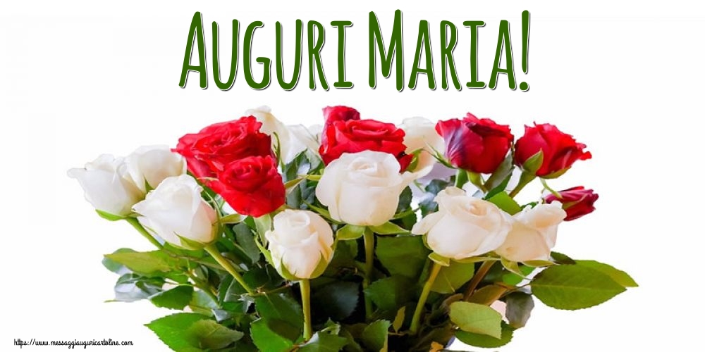 Auguri Maria!